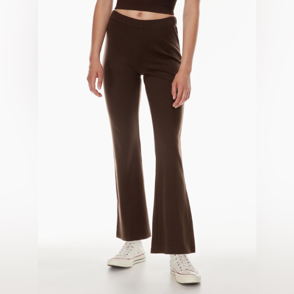 Aritzia Sunday Best Tate pants in mocha brown